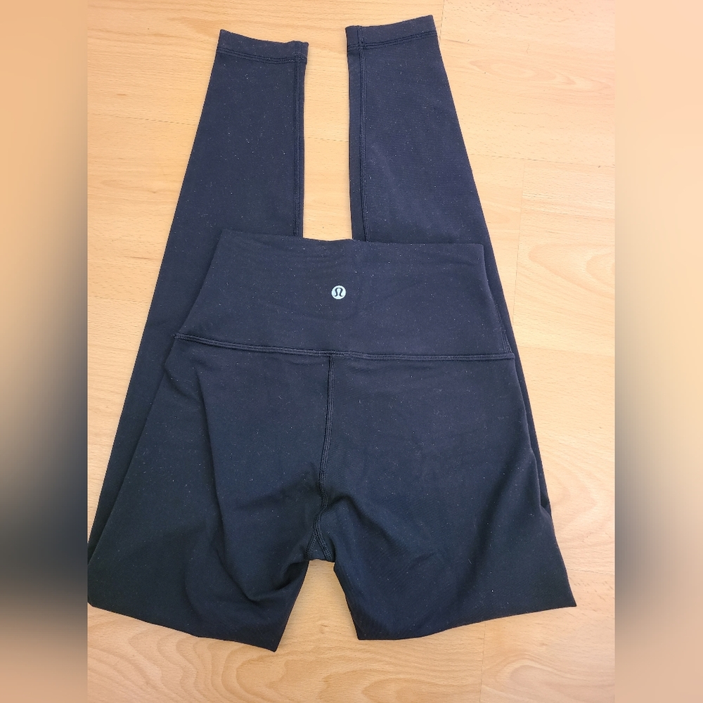 Lululemon Wunder Under High-Rise (9 inches) Tight *Full-On Luon 28" Black size 4 - Picture 5 of 11
